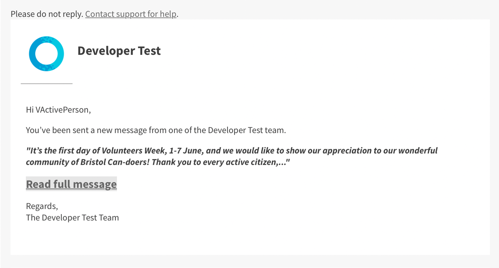 Messaging all members